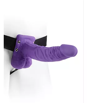 Fetish Fantasy Series 7 Inch Hollow Strap-on With Balls