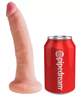 King Cock Plus 7 Inch Dual Density Suction Cup Dildo