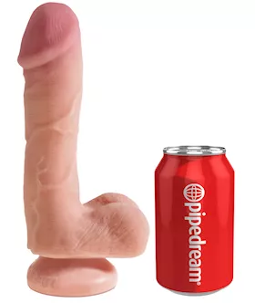 King Cock Plus 7.5inch Dual Density Cock W Balls