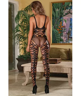 Crotchless Catsuit 119