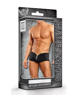 Zipper Short Lycra Black L/xl
