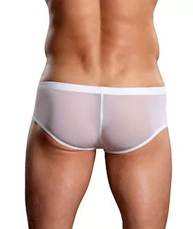 Euro Male Mesh Short White