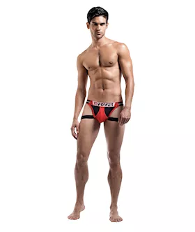 Pocket Pool Pkt Jock Bk/red