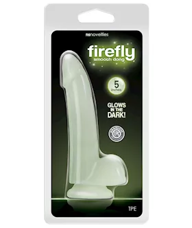 Firefly Smooth Glowing Dong 5 In Clear