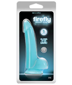 Firefly Smooth Glowing Dong 5 In Blue