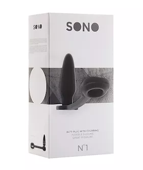 Sono No 1 Butt Plug With Cockring