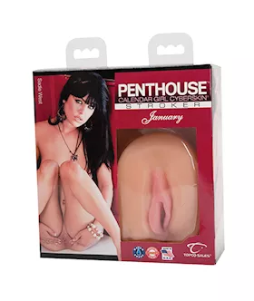 Penthouse Calendar Girl Cyberskin Stroker January Sadie West