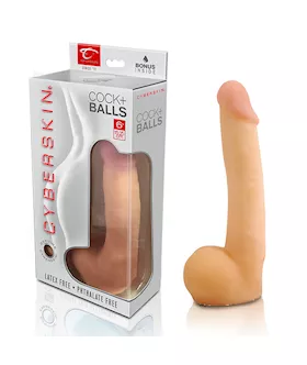 Cyberskin Cyber Cock With Balls