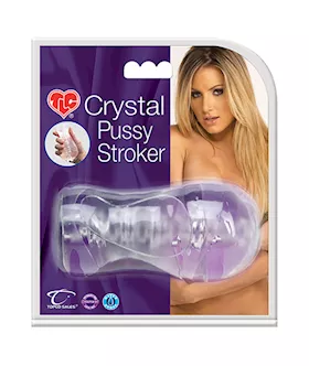TLC CyberSkin Crystal Pussy Stroker