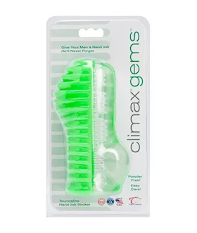 Climax Gems Tourmaline Hand Job Stroker