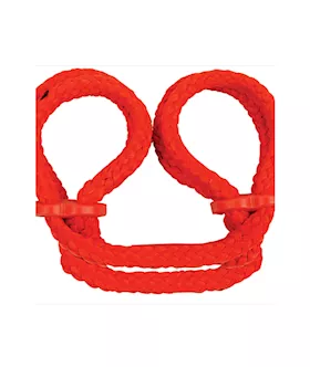 Japanese Silk Love Rope Ankle Cuffs