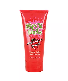 Sex Tarts Lube Strawberry Punch 2 Fl Oz 59 Ml Tube