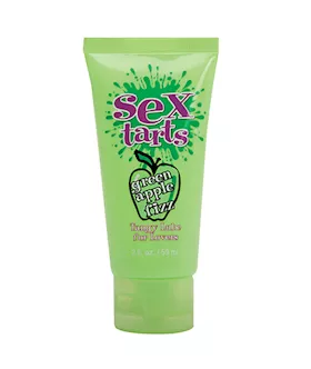 Sex Tarts Lube Green Apple Fizz 2 Fl Oz 59 Ml Tube