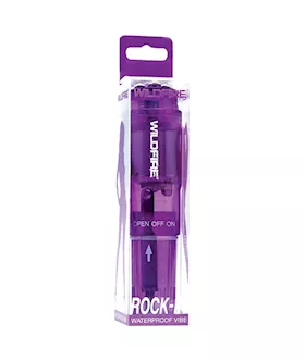 Wildfire Rock-in Waterproof Massager Bright Purple