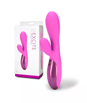 Ultrazone Excite 6x Rabbit Style Silicone Vibe
