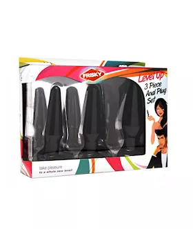 Anal Plug Set- Level Up 3 Piece