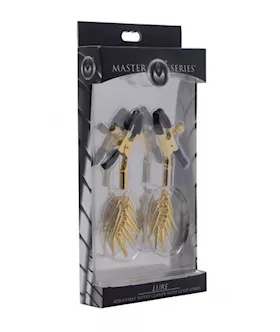 Nipple Clamps With Gold Spikes