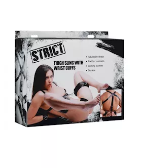 Delux Thigh Sling With Wrist Cuffs