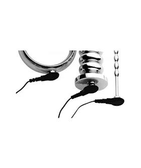 Deluxe Voltaic For Him Stainless Steel E-stim Kit