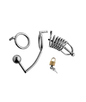 Condemned Cage With Anal Insertion