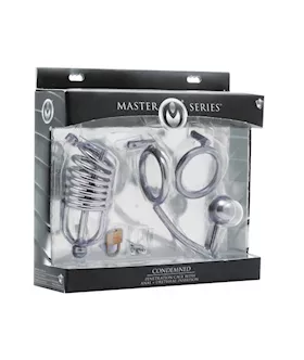 Condemned Cage With Anal Insertion