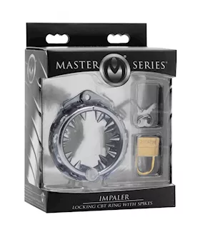 Impaler Locking Cbt Ring With Spikes