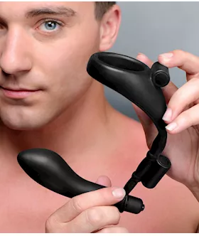 Epic Triple Stim Anal Plug And Cock Ring
