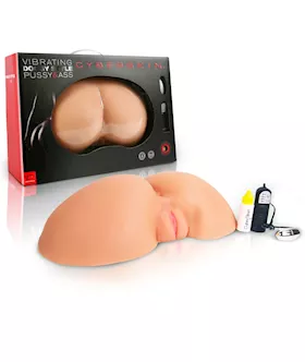 Cyberskin Doggy Style Vibrating Pussy & Ass