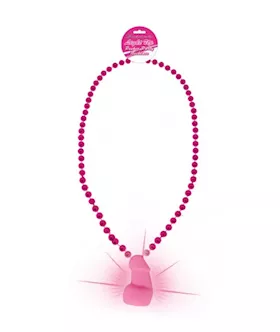 Light Up Pecker Party Necklace