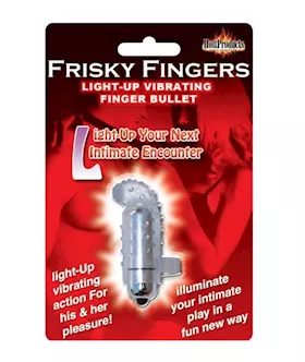 Light Up Frisky Finger Clear