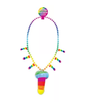 Rainbow Pecker Whistle Necklace
