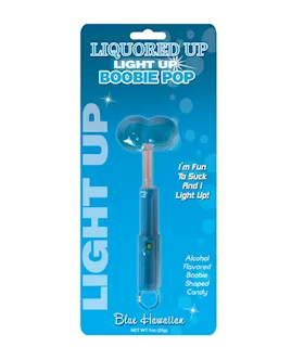 Light Up Boobie Pops Blue Raspberry