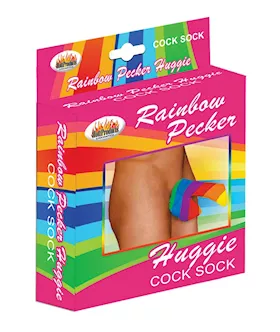 Rainbow Huggie Mens Cock Sock