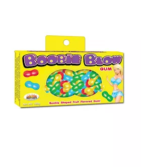 Boobie Blow Shaped Gum