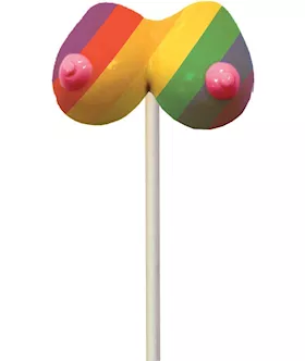 Rainbow Boobie Candy Pop
