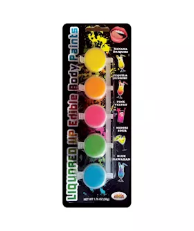 Liquored Up Edible Body Paints