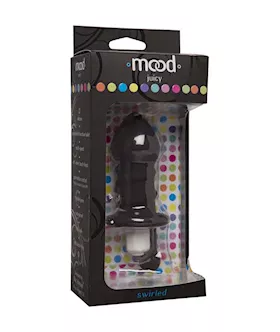 Mood Juicy Swirled Vibrating Butt Plug