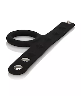 Silicone Tri-snap Scrotum Support Ring Large