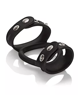 Silicone Tri-snap Cock & Ball Cage