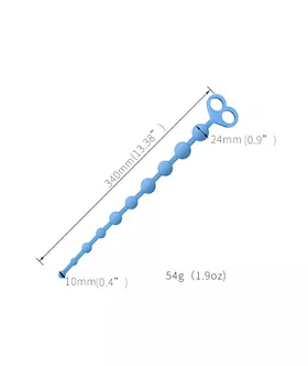Blue Pull Out Beads