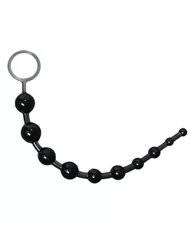 Black Anal Beads