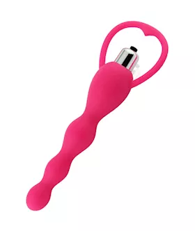 Rippled Vibrating Butt Plug
