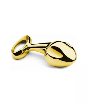 Curved Metal P-spot Butt Plug