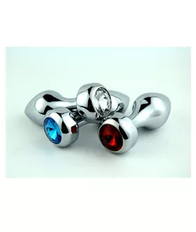 Metal Butt Plug With Jewel