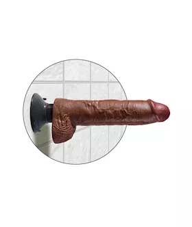 King Cock Vibrating Dildo With Balls