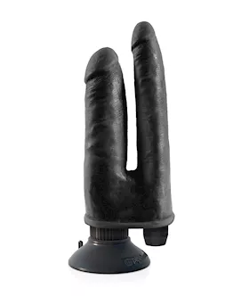 King Cock Double Vibrating Double Penetrator