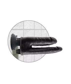 King Cock Double Vibrating Double Penetrator