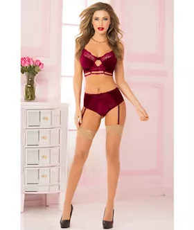 Smooth Like Velvet Bra Set