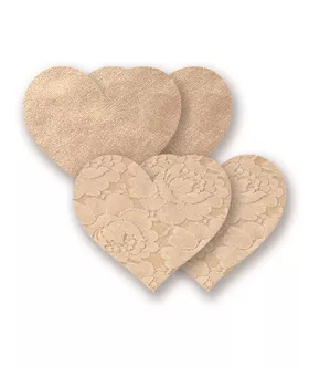 Nippies Basic Creme Heart