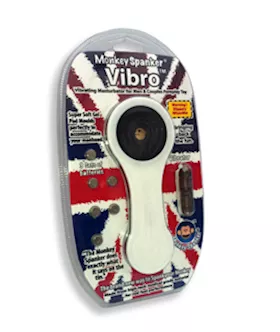 Monkey Spanker Vibro  & White